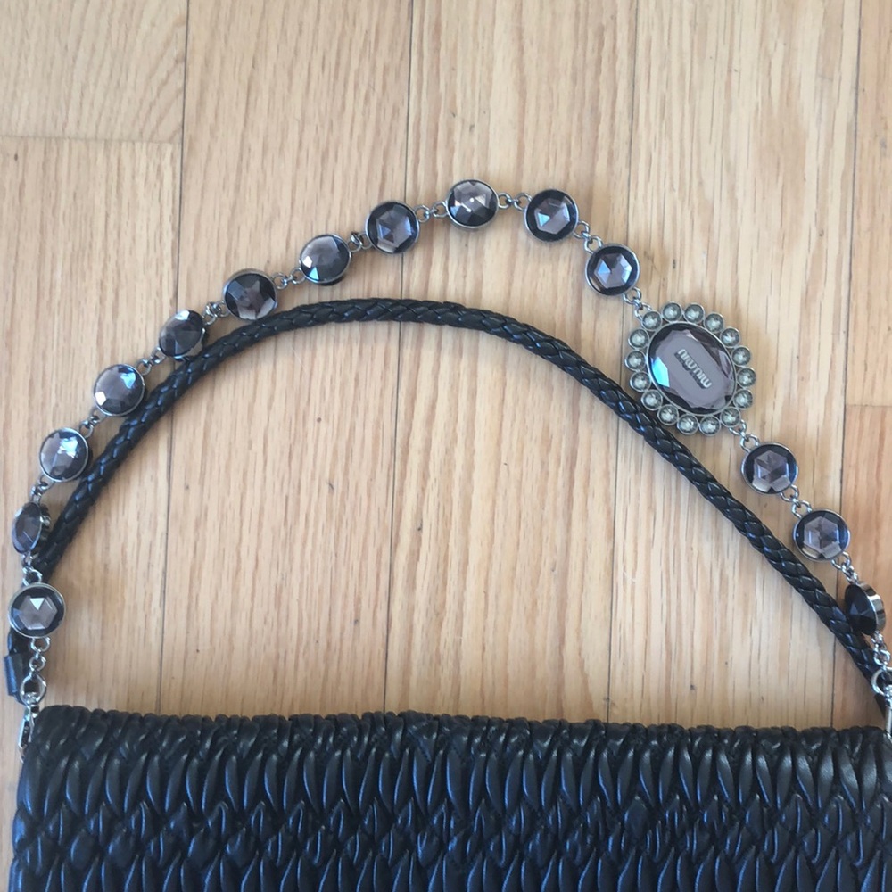 MIU MIU leather pochette - Picture 4 of 8